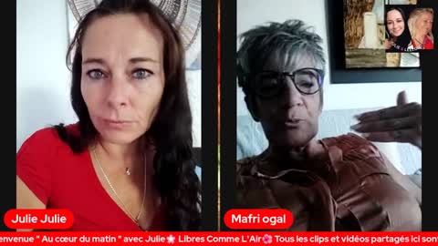 ☀️❤️☀️ Au Coeur du Matin, Julie à Votre Ecoute 25/08☀️❤️☀️