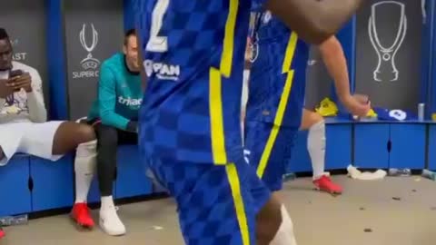 Viral dance of Chelsea football team