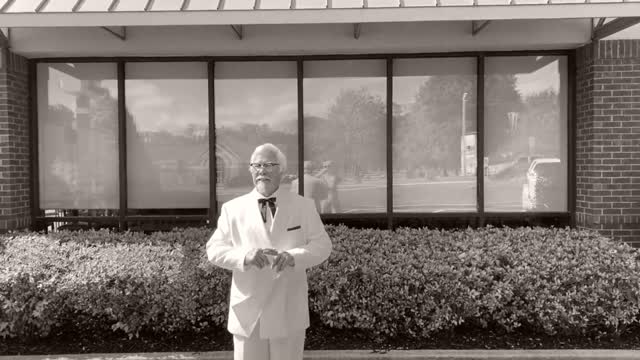 KFC Chicken Sandwich Reaction by Unreal Colonel Sanders