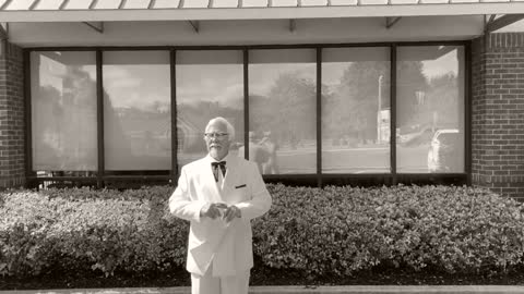 KFC Chicken Sandwich Reaction by Unreal Colonel Sanders