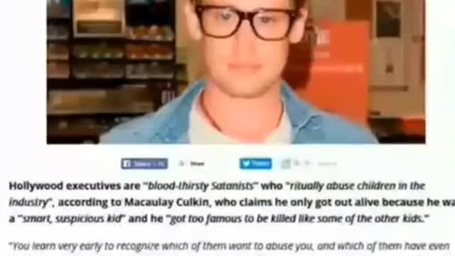 TSVN259 Macaulay Culkin ‘Satanic’ Hollywood Execs Ritually Murder Child Actors