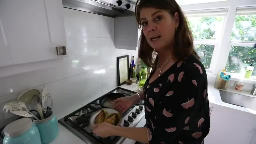 "Abba let go, I don't want to be cooked."