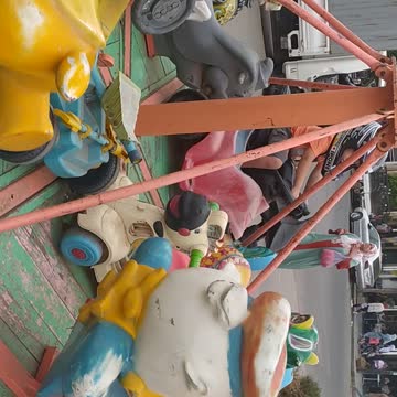 Naughty Sami almost fell from