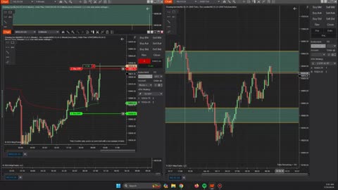 MNQ Futures Trading +1 pt 01/16/2024