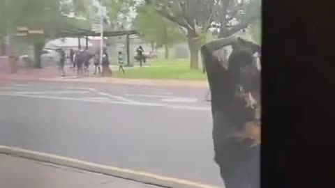 People Rioting In Australia