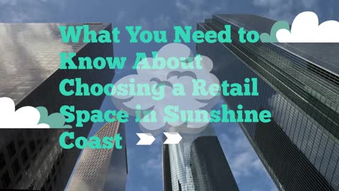 Considerations for Selecting the Right Retail Shop in Sunshine Coast