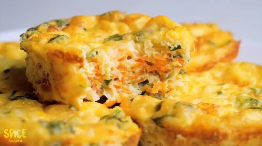 The Recipe For A Mini Vegetable Quiches