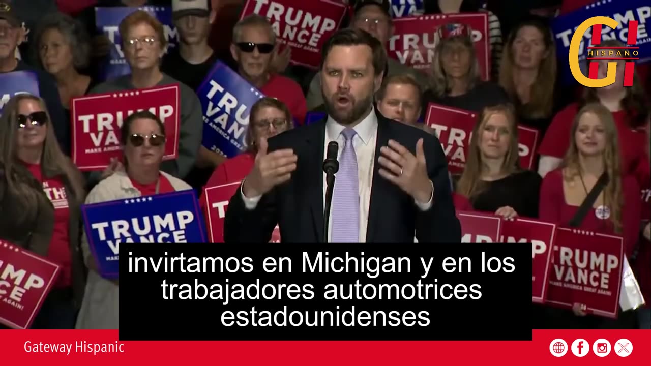 JD Vance: We're going to invest in Michigan's American auto workers.