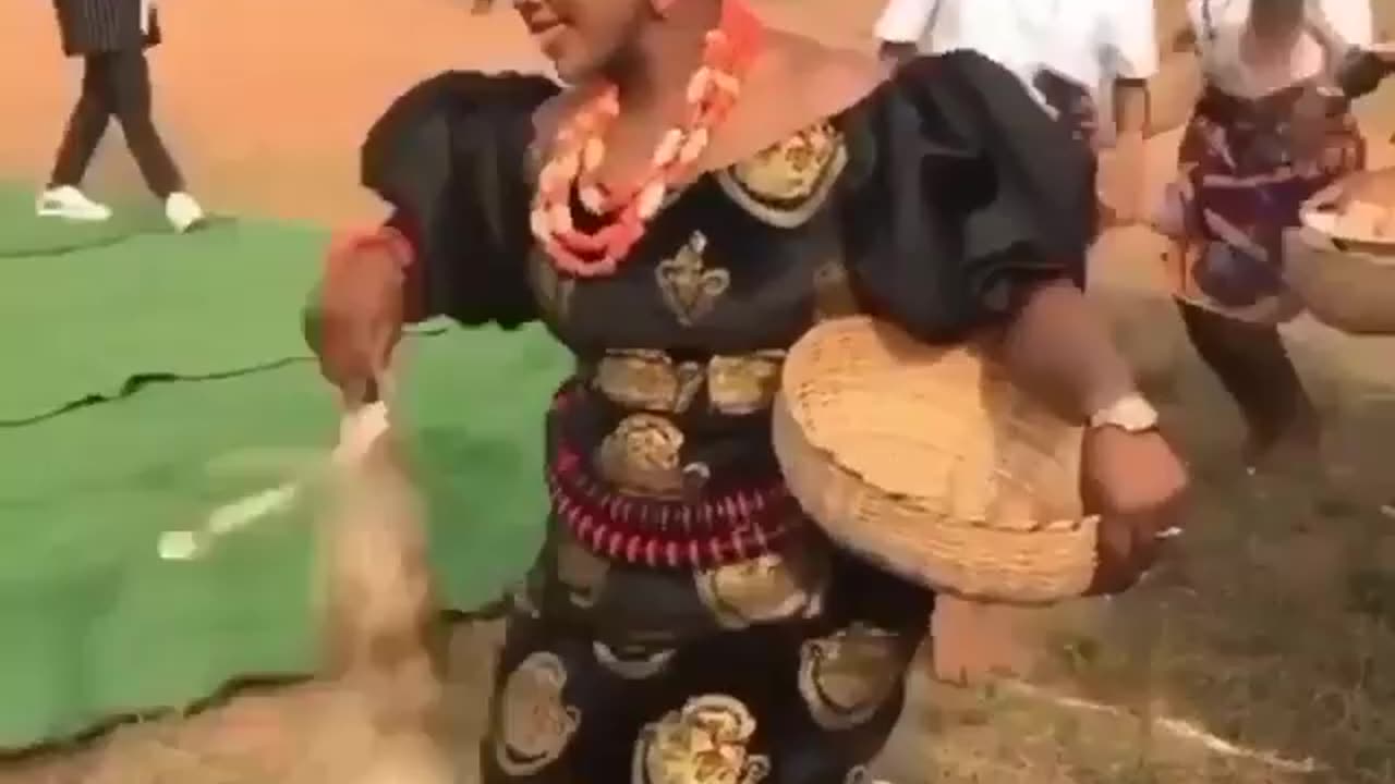 Bride dancing at her traditional wedding