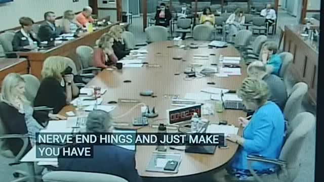 Pornographic content in schools presented to the MI BOE