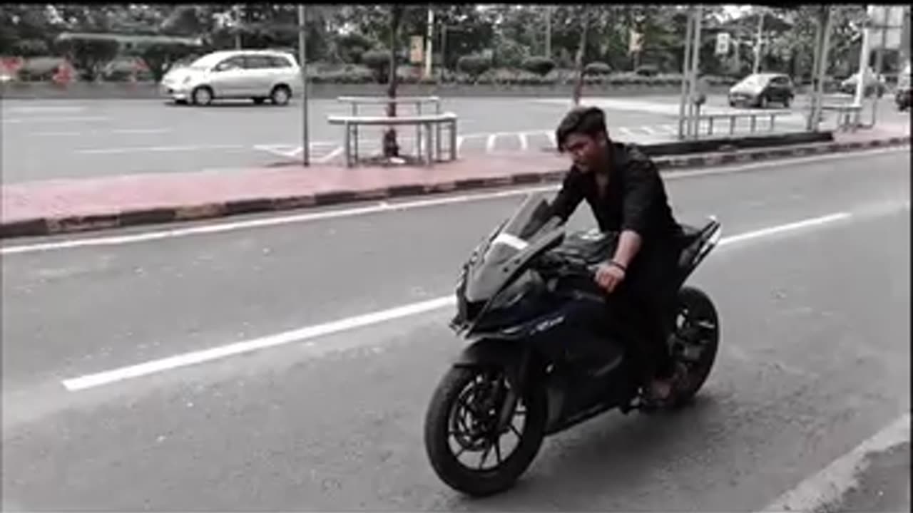 Yamaha R15 v3 Just Trying to Pickup🔥🥵💯🏁 #viral #trending #shortsvideo #justforfun