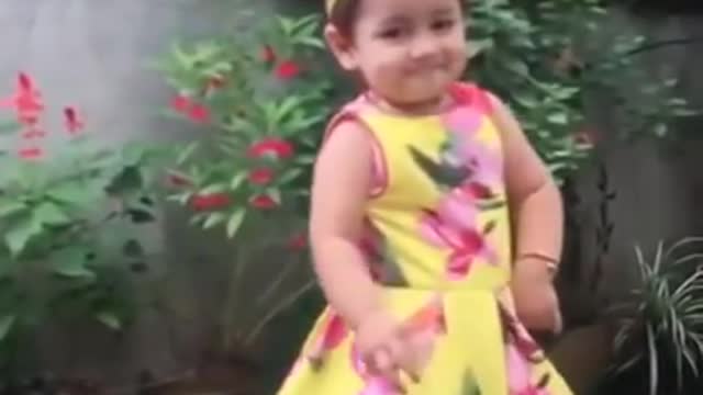 Samaira Nepal's Little TikTok baby dancing with cute expressions