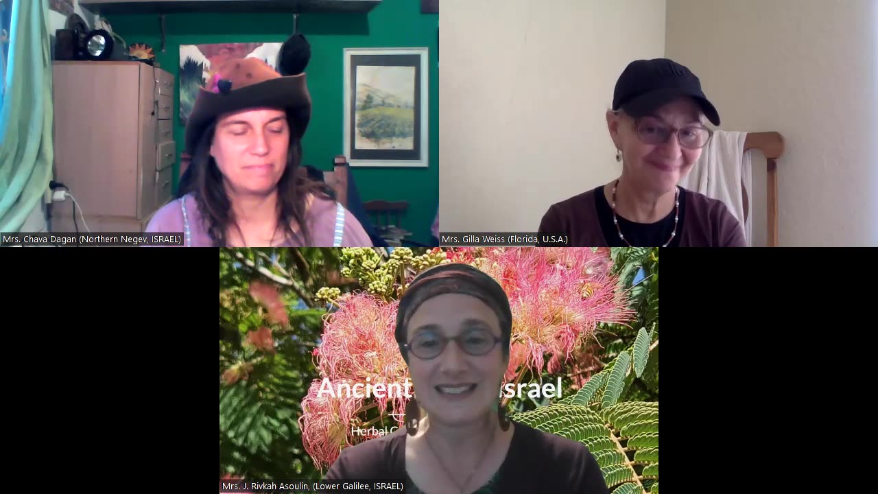 R&B Monthly Seminar: Ancient Roots Mothering: Roots, Nettles and Sage (Episode #25 -- July 31st, 2024). Madam Co-Chairs: MRS. J. RIVKAH ASOULIN (Lower Galilee, ISRAEL), MRS. CHAVA DAGAN (Northern Negev, ISRAEL) and MRS. GILLA WEISS (Florida, U.S.A.)