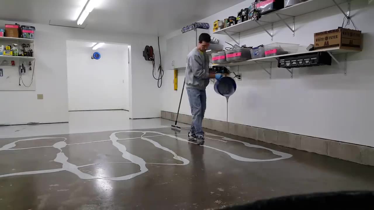 How To Epoxy Coat Your Garage Floor _ Must Watch For Diy'rs