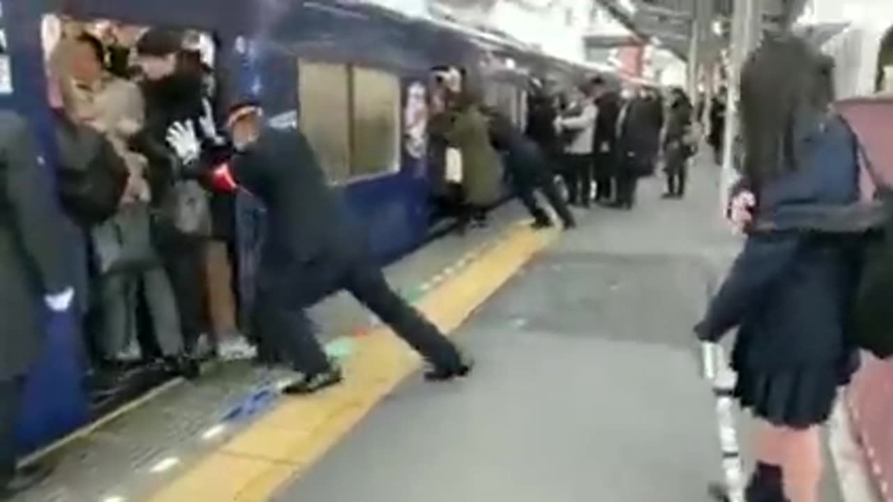 A regular morning in Japan