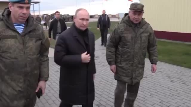 Putin's visit to the training ground in the Ryazan region