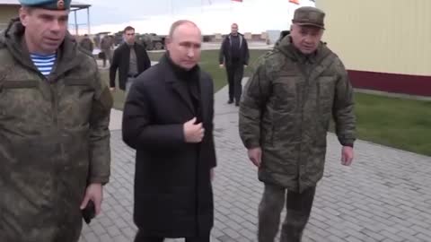 Putin's visit to the training ground in the Ryazan region