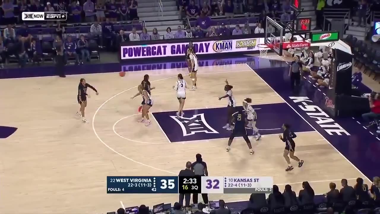 NCAAWBB Highlights: Fields UNSTOPABLE! SCREAMING triple!