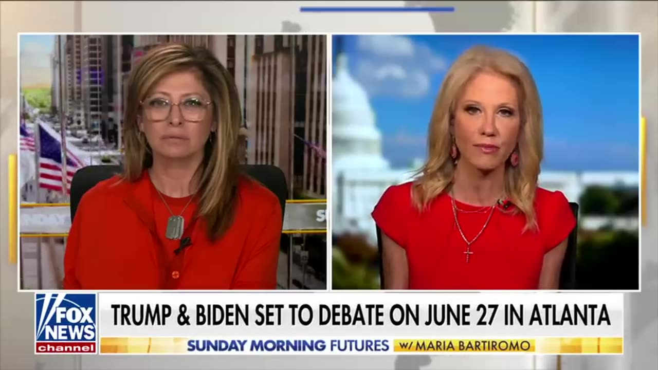 The most popular word in Biden's debate prep by far is 'Trump'- Kellyanne Conway Fox News