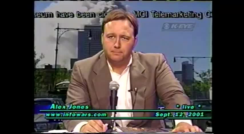 September 12, 2001 Alex Jones The Day After The Shocking Terror Attack