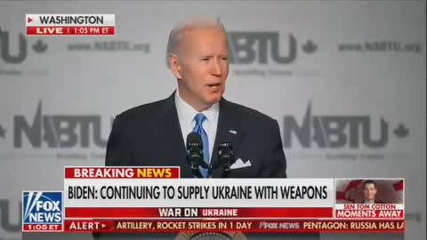 Biden's off to the frontline