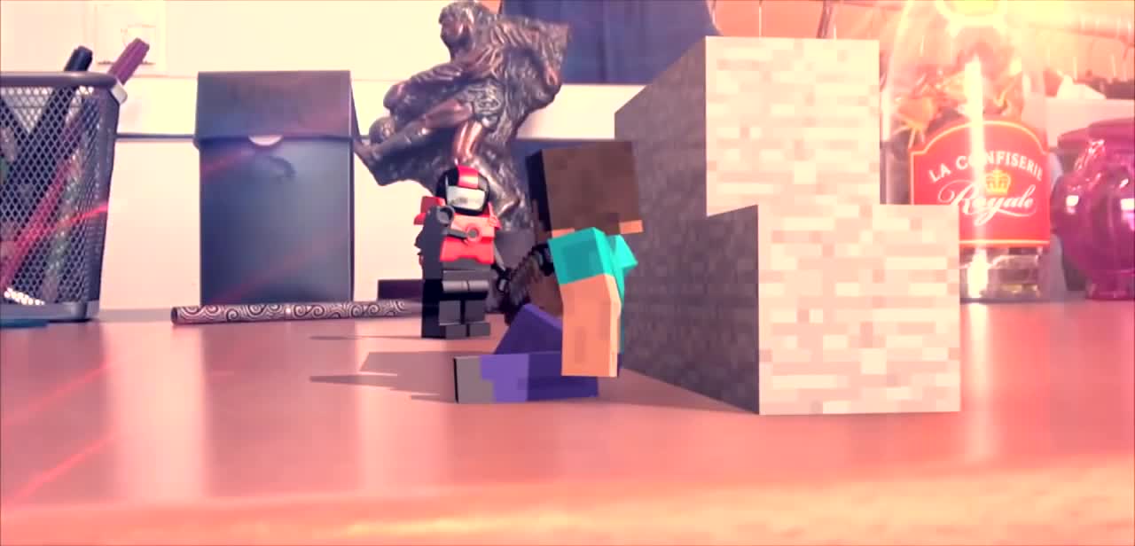 MINECRAFT leaps out of the PC amazing
