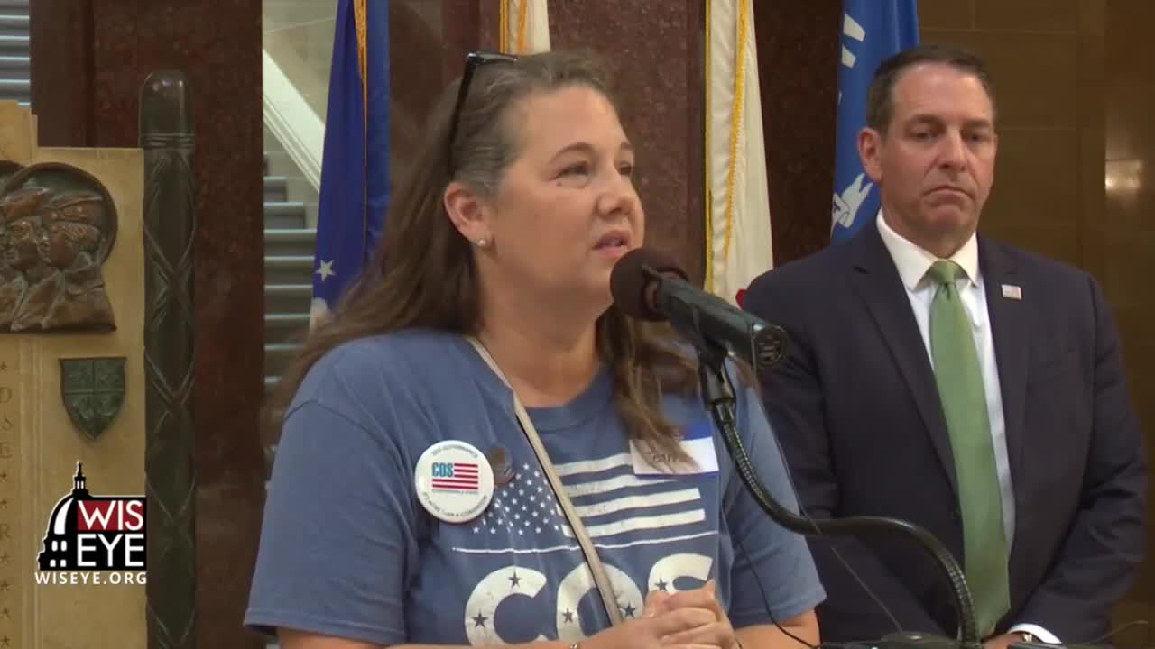 Mark Meckler and Rick Santorum at Wisconsin Fill the Hill Rally | The BattleCry