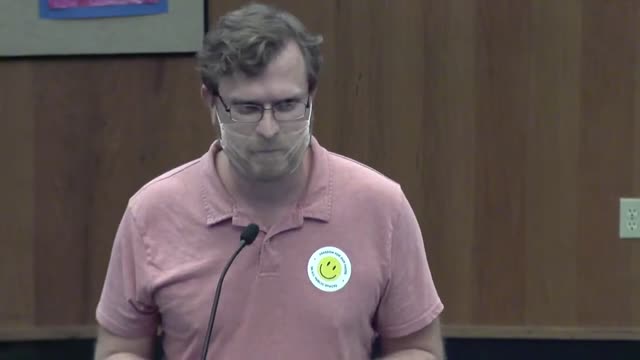 Alachua County School Board Meeting 5/4/21 - Brad