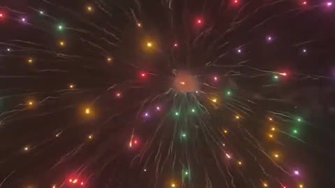 In the East, wishes are made with fireworks.