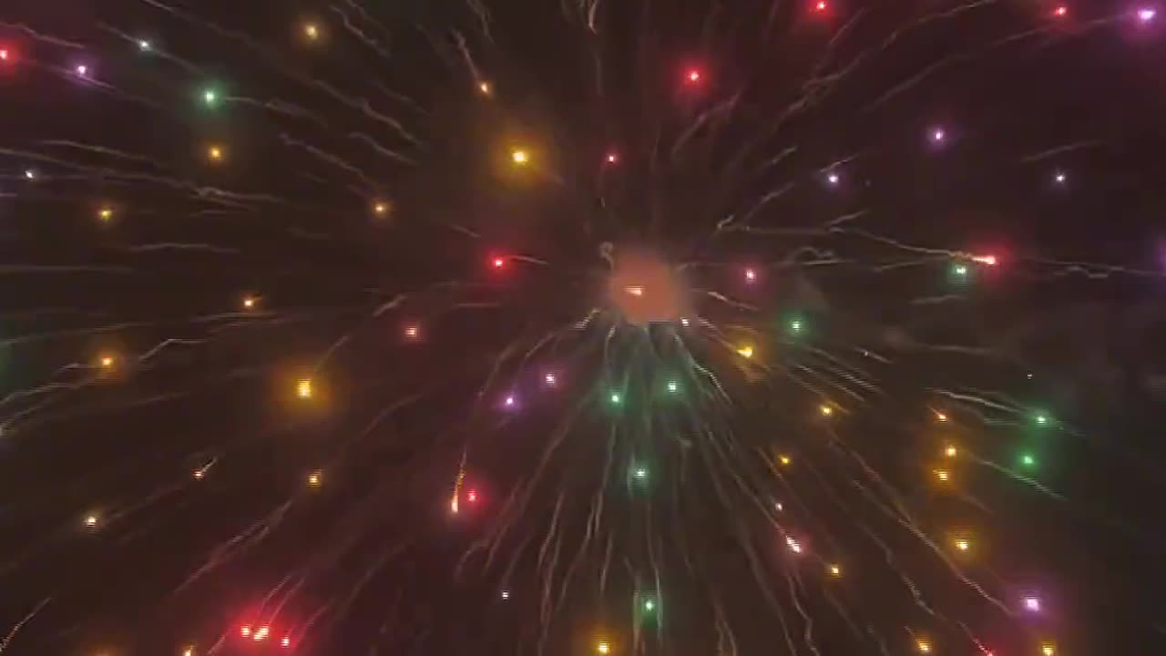 In the East, wishes are made with fireworks.
