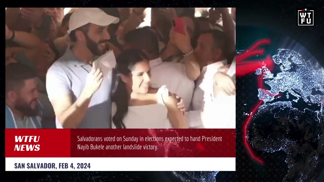 El Salvador's President, Nayib Bukele Looks for Another Landslide Victory