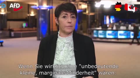 Christine Anderson of EU Parliament on Trudeau.