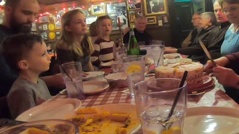 Cally is Thirteen! Charlotte, NC 2020.@ Buca di Beppo