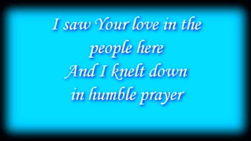 Hallelujah (my Christian lyric)