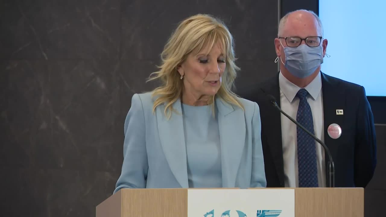 'All Of America Mourns With Waukesha': Jill Biden Visits Victims And Families Of Parade Tragedy