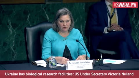 Victoria Nuland: Ukraine Has Biological Research Facilities