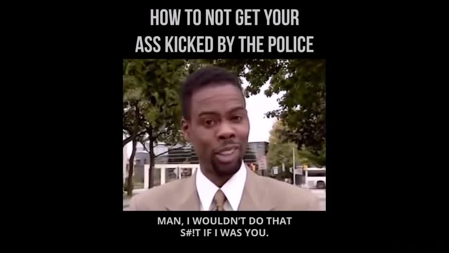 Chris Rock -Obey the Law and You Won't get your Ass Kicked by the Police