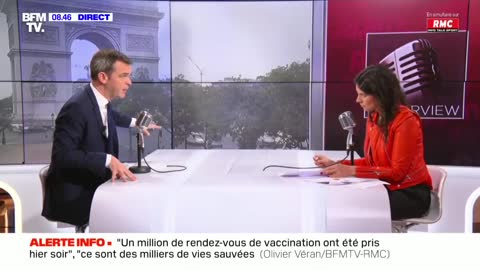 Pour Véran en juillet, les vaccins allaient protéger de l'infection au Covid-19