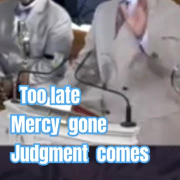 Pastor Gino Gennings- too late mercy gone and judgment comes