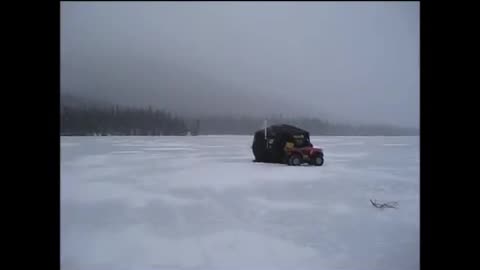 Ice Fishing Morfee Lake - Feb. 2016