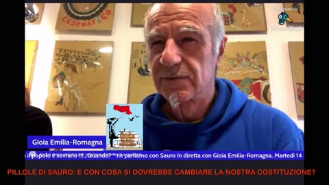 PILLOLE DI SAURO. E CON COSA SI DOVREBBE CAMBIARE LA NOSTRA COSTITUZIONE