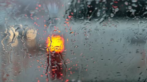 The rain outside the car window gurgles and dreams into the long river of years