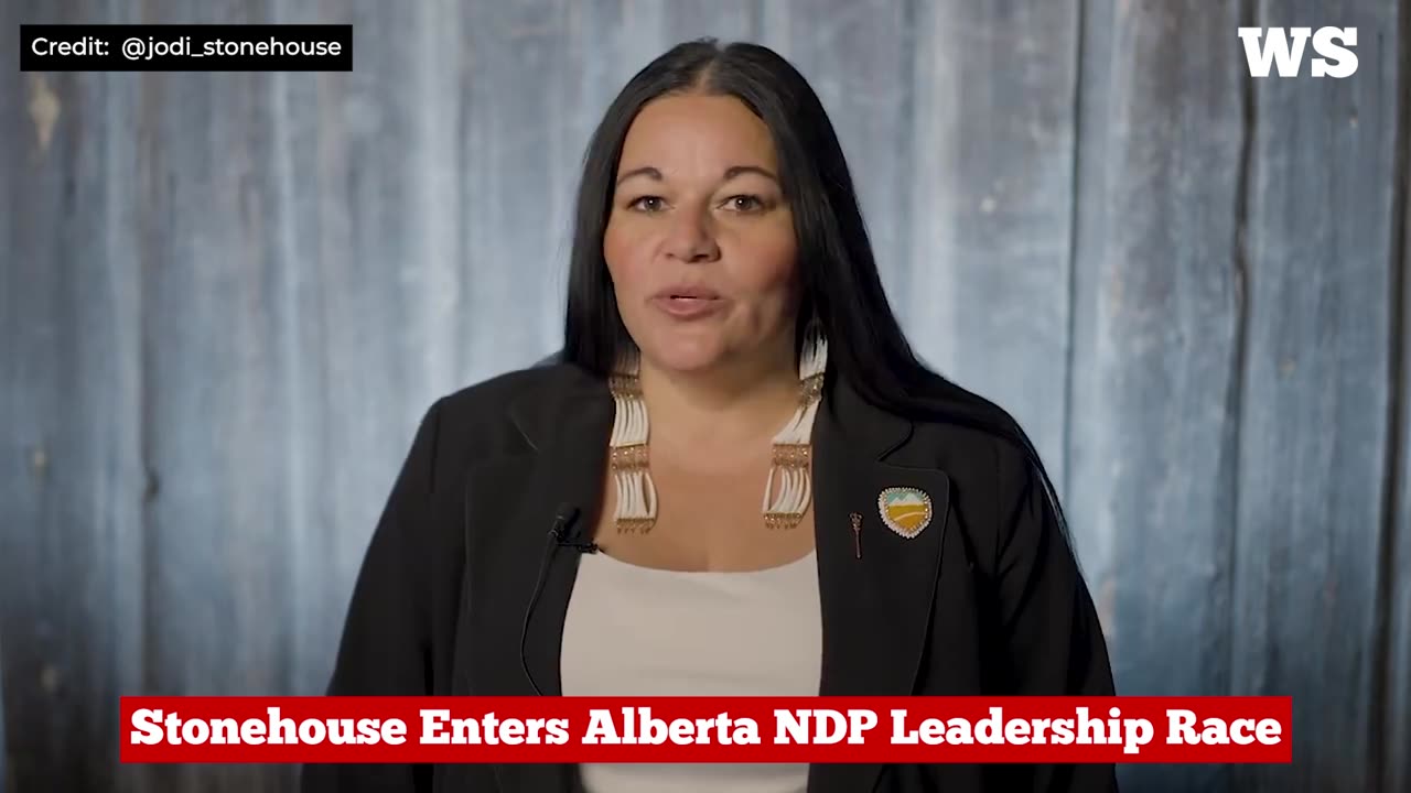 Jodi Calahoo Stonehouse enters Alberta NDP leadership race...