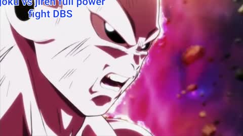 Goku fullfight againts jiren