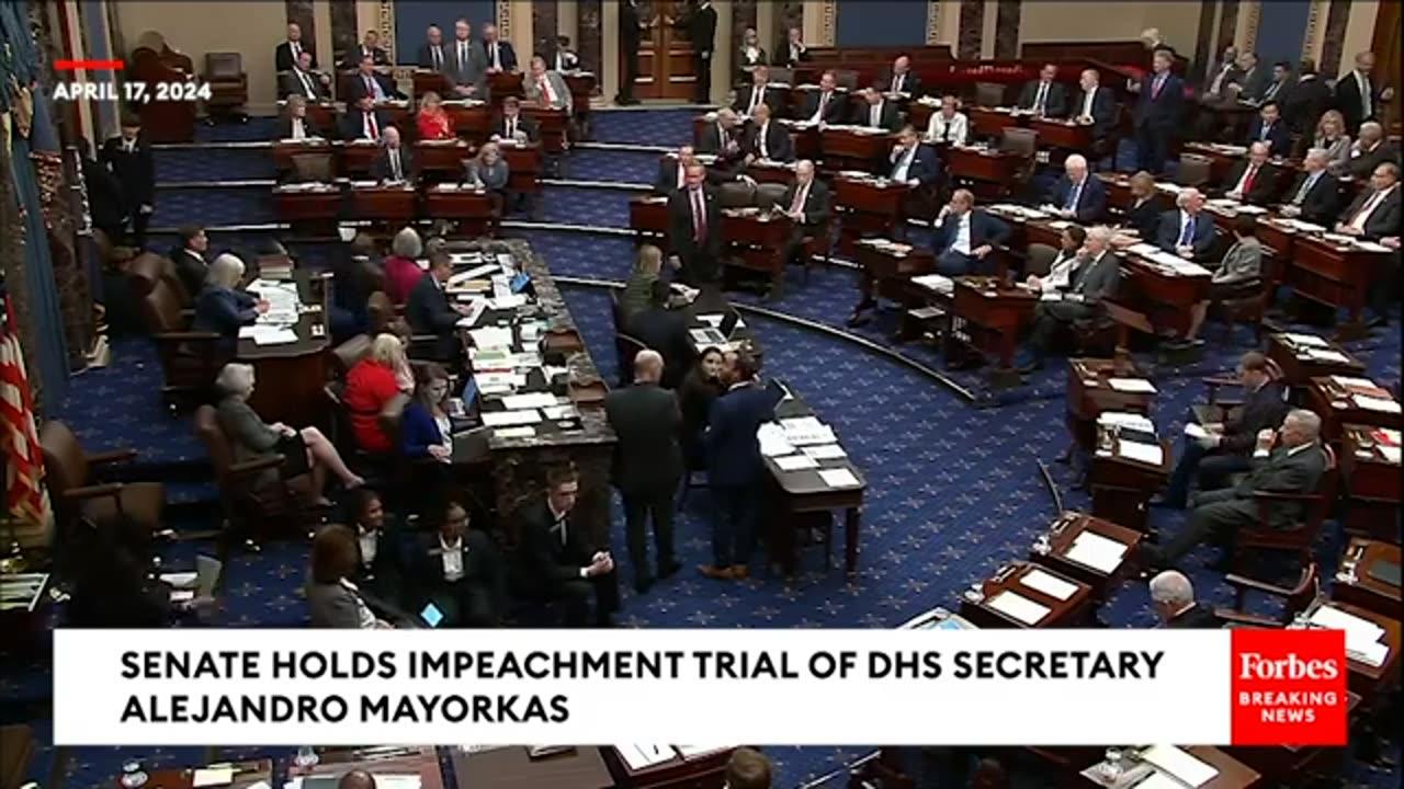 FULL TRIAL: Schumer Battles Republicans Over Impeachment Of DHS Secretary Alejandro Mayorkas