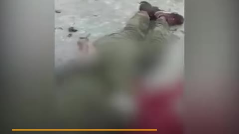 Video appears to show Ukrainian troops killing captured Russian soldiers