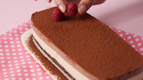 Tiramisu raw vegan cake