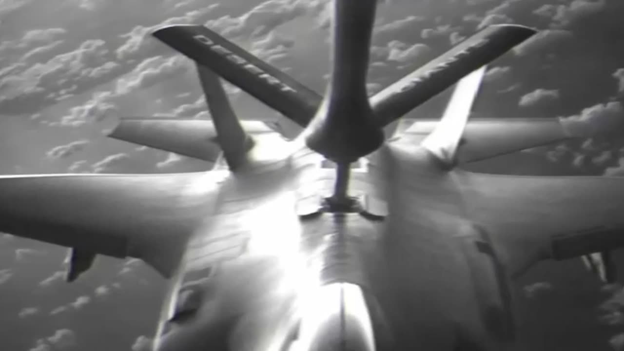 Attached is footage from the refueling of F-35i Adir jets in Lebanese skies: