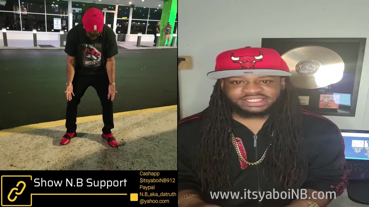 I love all of my fans and supporters N.B (Talks about his new #NBDG Shoes and Gold Plaque) #NBDG