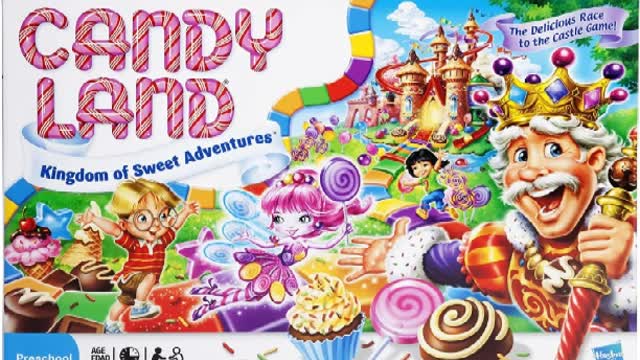 Hasbro Gaming Candy Land Kingdom Of Sweet Adventures Board Game For Kids Ages 3 & Up